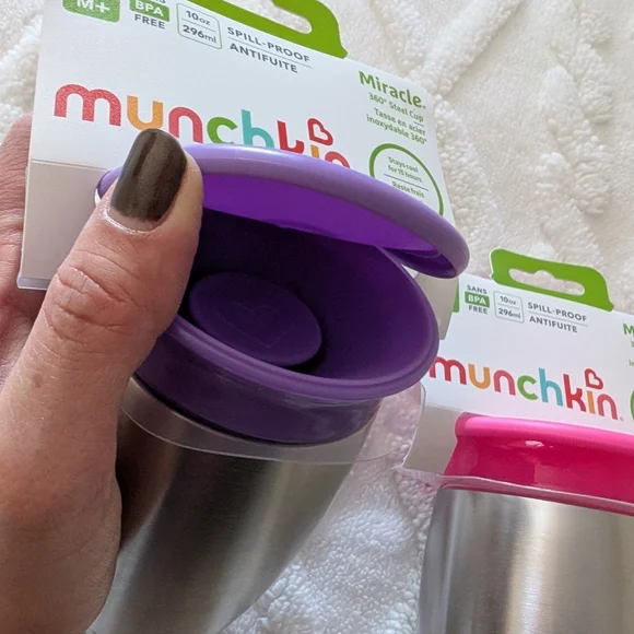Munchkin 360 Miracle Sippy Cup Set. Toddlers Cups - Picture 6 of 8